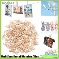 SFAJAI Home Storage Washing Line Clothespins Airer Dryer Wooden Clips Wooden Clothes Pegs Laundry Pins For Hanging Clothing Clothes Pins Clips