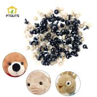 PTOUTS ชิ้น/เซ็ต100 DIY กับเครื่องซักผ้าความปลอดภัยตาตุ๊กตาหุ่นตาของเล่นอุปกรณ์งานฝีมือทำ