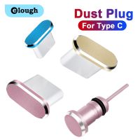 Elough Dust Plug Set Type C Silicone USB C Port Metal Ring 3.5mm Earphone Jack Plug Sim Card Pin For Huawei Xiaomi Samsung Poco