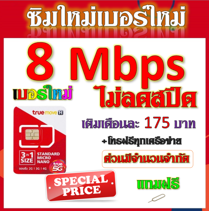 ซิมใหม่เบอร์ใหม่-30-20-15-8-4-1-mbps-ไม่อั้นไม่ลดสปีด-มีโทรฟรีทุกเครือข่ายได้-แถมฟรีเข็มจิ้มซิม