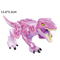 Stacking Blocks Dinosaur Jurassic World Animal Statue Hot Interactive Toys Mini Blocks Children Toys 6 To 10 Years Duplo Animals