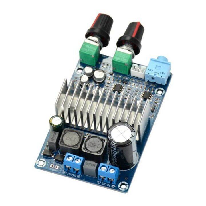 tpa3116-subwoofer-amplifier-board-100w-bass-output-dc12-24v-digital-small-power-amplifiers-video-audio-accessories