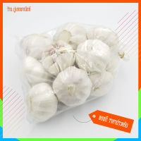 กระเทียมสวน หัวใหญ่ คัดหัวแต่งแล้ว (Garlic) ขนาดบรรจุ ครึ่งกิโล (500g.)