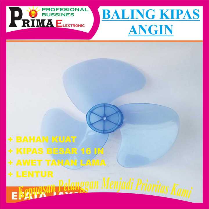 Baling Baling Kipas Angin 16" Cosmos/Rrt/Miyako/Gmc/Sanex | Lazada ...