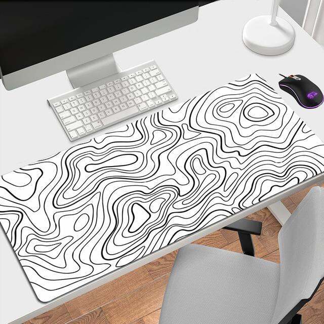 black-white-contour-lines-mouse-pad-gamer-xl-large-hd-mousepad-xxl-desk-mats-playmat-office-natural-rubber-non-slip-carpet-aug