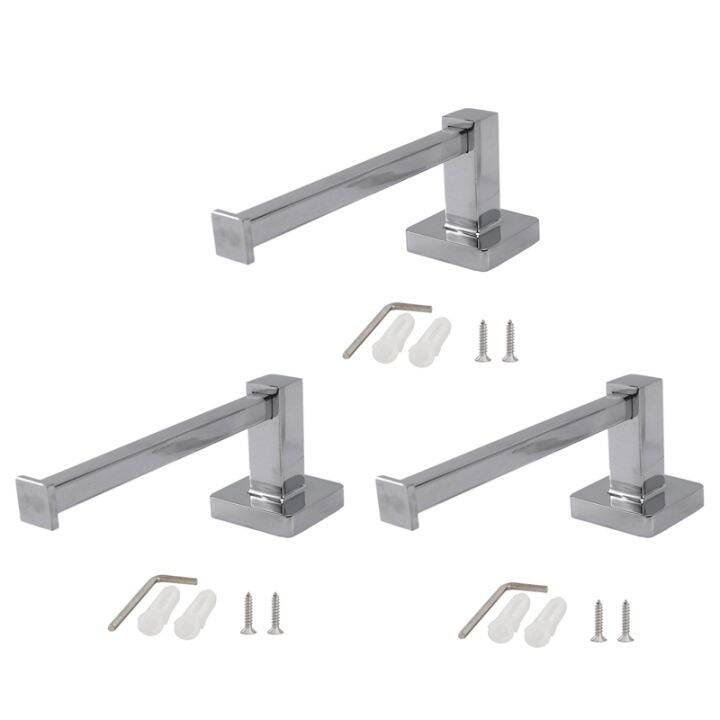 3x-chrome-square-bathroom-toilet-roll-holder-wall-mounted-toilet-roll