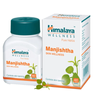 Himalaya Manjishtha อาหารเสริมบำรุงผิวหน้า ฝ้า จดด่างดำ 60 แคปซูล