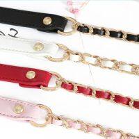 【CW】 60-110cm Leather Chain New Metal Straps BagsShoulder Accessories Handbags Handles