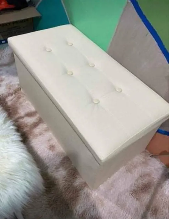 Rectangular Storage Stool Box Sofa Folding Storage Chair Box Lazada PH