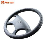 【YF】 40-50cm Genuine Leather Truck Steering Wheel Cover for Volvo SCANIA Mercedes Man Renault DAF Isuzu Mitsubishi