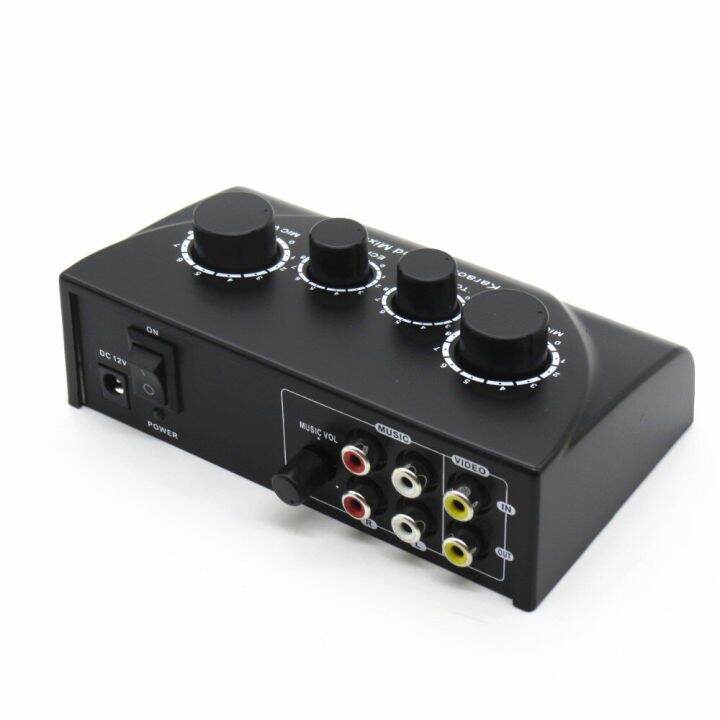 Home Amplifier Microphone Singing Tuner Audio Microphone Mixer Karaoke