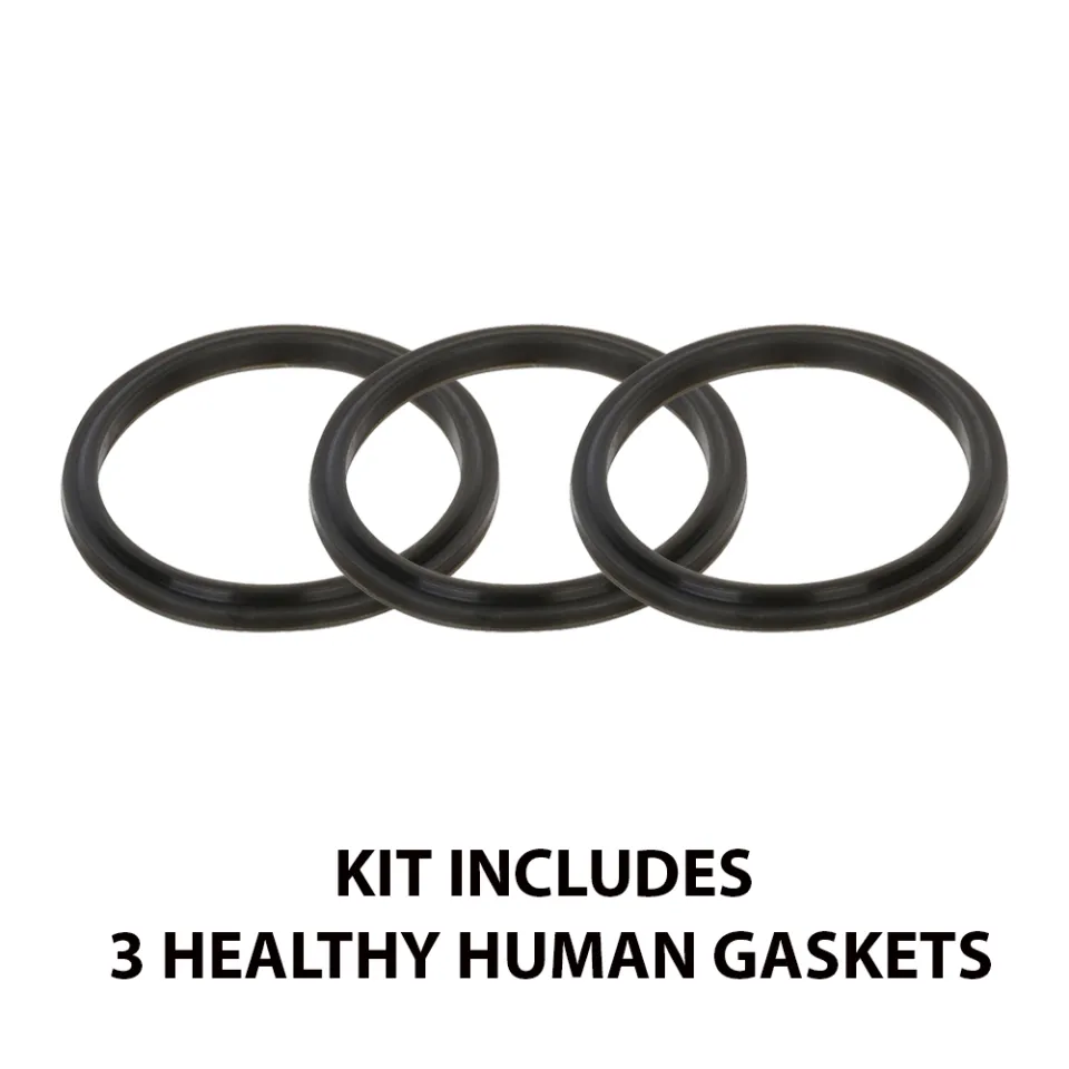 Replacement Gaskets  Fits Healthy Human Stein & Curve Water Bottles