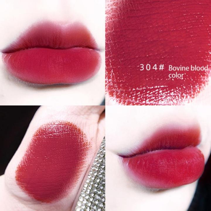 8 Colors Lipstick Moisturizing Durable Matte Lip Glaze Long Lasting Lipgloss Replacement Flip With Mirror Make Up Tool For Lip