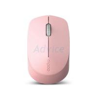 RAPOO เมาส์ Multi mode Optical Mouse (MSM100-Silent) Pink