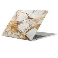 for Mac Book 13 Inch Marble Pattern Protective Shell Ultra-Thin Snap-on Anti-Scratch Laptop Case Protective