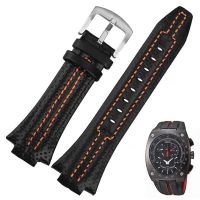 Genuine Leather Watch Strap for Seiko sportura SNL029P2 SNL021P1 SNA595P2 SNL017P1 Watchbands 27mmX15mm Bracelet Accessories