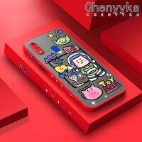 เคส Chenyyyka สำหรับ VIVO Y91 Y95 Y91i การ์ตูนทอยสตอรี่ Lightyear เคสซิลิโคนขอบสี่เหลี่ยมฝ้าแบบบางเคสมือถือกันกระแทกแข็งคลุมทั้งหมดเคสป้องกันเลนส์กล้อง