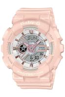 Casio Baby-G นาฬิกาข้อมือผู้หญิง สายเรซิ่น รุ่น BA-110RG,BA-110RG-4A - สีชมพู