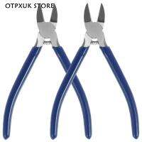 OTPXUK 2ชิ้นคีมตัดแนวทแยงความแม่นยำเครื่องตัดสายไฟมีสปริงที่คมเป็นพิเศษที่หนีบสายไฟเครื่องตัดล้างขนาดเล็กเครื่องตัดสายไฟเครื่องตัดล้างขนาดเล็กสำหรับการทำเครื่องประดับ