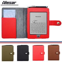 Touch Folio Flip Book Cover Case for Capa Kindle Touch 2011 2012 Ebook eReader Magnetic Closured Pouch Case + s Pen