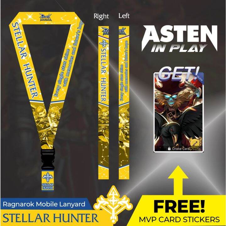 Ragnarok Game Lanyards and StickersE1W Lazada PH