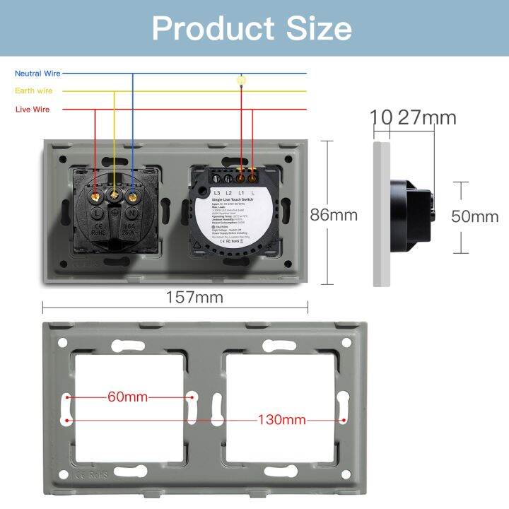 bseed-touch-switch-with-eu-power-wall-socket-gray-led-wall-light-switches-1-2-3gang-1way-crystal-glass-panel-dark-blue-backlight