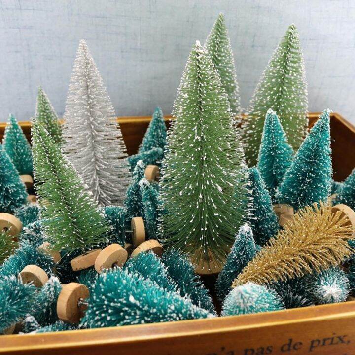 24-pieces-mini-christmas-tree-sisal-silk-cedar-decoration-small-christmas-tree-blue-green-white-mini-tree-2022-home-decoration