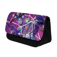 New Transformer Cartoon Double Layer Zipper Pencil Case Simple Large Capacity Pencil Case Children Lovely Pencil Box Wholesale