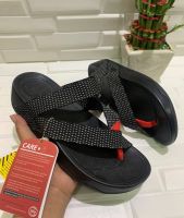 ฟิบฟอบ Fitflop รองเท้าแตะ รองเท้าแฟชั่น(ดำลายจุด) มีไซส์หญิงและชาย36-44 สินค้าพร้อมส่ง