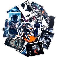 [Hagoya Stationery Stor] 30PCS Marvel Movie Venom สติกเกอร์กันน้ำสเก็ตบอร์ดแล็ปท็อปรถจักรยานยนต์รถกระเป๋าเดินทางโทรศัพท์ Graffiti Decal Cool สติกเกอร์ของเล่นเด็ก