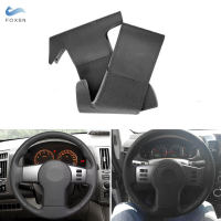 Hand-stitched Black Perforated Leather Car Steering Wheel Cover For Nissan Pathfinder III Frontier Xterra Navara 2005 - 2015 Steering Wheels Accessori