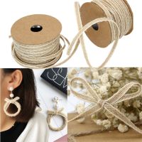 【YF】♛✳  5M Burlap Jute Rope Twine Hemp Cord Textile Packing Strings Wedding Supplies