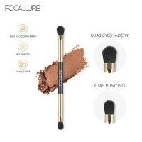 FOCALLURE แปรงแต่งหน้าอายแชโดว์ แบบสองหัว QC7311411