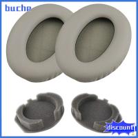 BUCHE 1Pair ของใหม่ แผ่นรองหูฟัง ชุดหูฟังหูฟัง เบาะรองหูฟัง อะไหล่สำหรับเปลี่ยน ฟองน้ำโฟมฟองน้ำ แผ่นรองหู