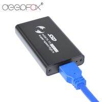 DeepFox SSD Drive Disk mSATA to USB 3.0 2.5 Inch External Portable Mobile Box SSD Box For Laptop Up to 5Gbps