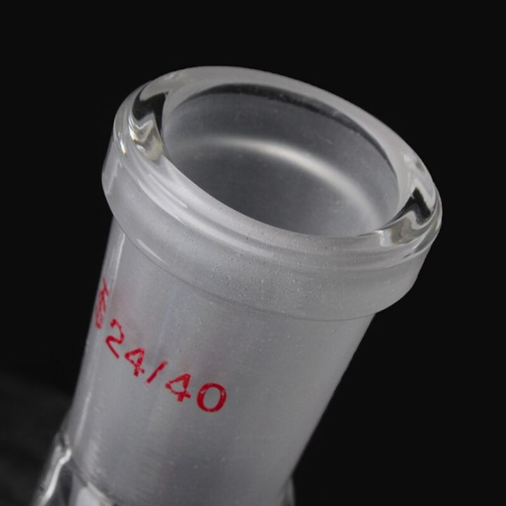yingke-kicute-1ชิ้น1000มล-สามปากเอียงขวดแก้วก้นกลมสำหรับห้องปฏิบัติการ24-40เครื่องลับมีดช่องลับมีดคุณภาพสูงอุปกรณ์ทางห้องปฏิบัติการ