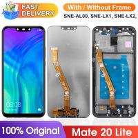 6.3 Mate 20 Lite จอแสดงผลสำหรับเหมาะสำหรับเหมาะสำหรับ Mate 20 Lite SNE-AL00 SNE-LX1จอแสดงผล Lcd Touch Screen Digitizer กรอบ