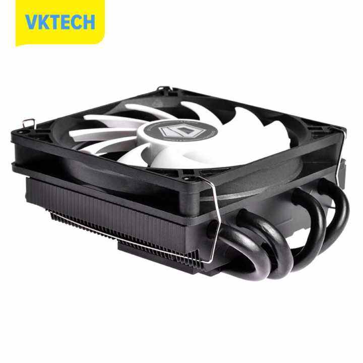 vktech-พัดลมระบายความร้อน-cpu-ที่มีพัดลม-pwm-ซีพียูเครื่องทำความเย็น4สัมผัสโดยตรง-heatpips-พัดลมหม้อน้ำซีพียู12v-dc-60mm-ความสูง