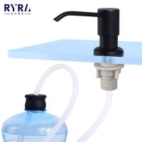 ◙﹍▤ Kitchen Sink Soap Dispenser 300ML Liquid Soap Bottle Head With Tube Hose Replacement Extension Tube Pump Bottle Accessories