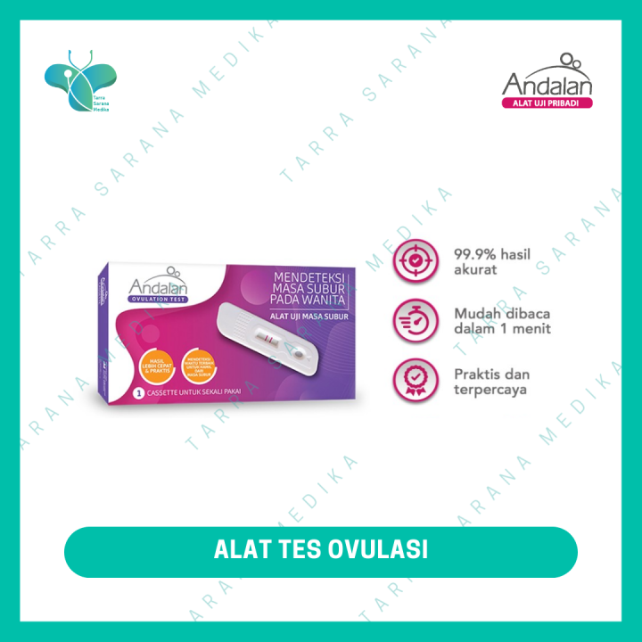 Andalan Alat Tes Ovulasi Test Kit Cek Kesuburan Akurat Lazada Indonesia