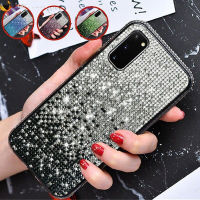 เคสเพชรแวววาวหรูสำหรับ Samsung A13 A33 A52 A72 A53 A51 A71 S23 S22อัลตร้า S21 FE S20 Plus Note 10 20 A21S S10 Plus A01 A02 A03เคส