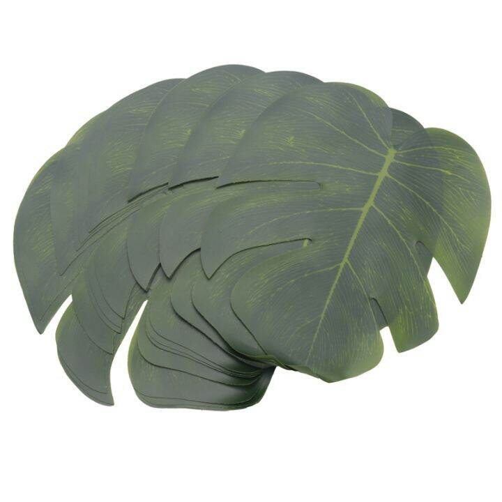 60-pcs-tropical-party-decoration-supplies-8-inch-tropical-palm-monstera-leaves-and-hibiscus-flowers-simulation-leaf-for-hawaiian-luau-party-jungle-beach-theme-table-decorations