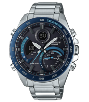 นาฬิกา รุ่น ออกไหม่ล่าสุด Casio Edifice นาฬิกาข้อมือ นาฬิกาผู้ชาย สายสแตนเลส รุ่น ECB-900DB-1B ของแท้100% ประกันศูนย์เซ็นทรัลCMG 1 ปี