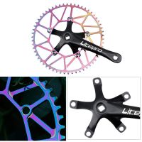 Road Bike Foldable Bicycle Modification Modified170mm 130 BCD Crankset Crank Bicycle Square Hole Crank