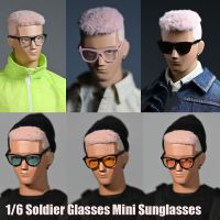 1/6 Soldier Glasses Mini Sunglasses Vintage Fashionista Accessories Street Style For 12" Action Figure Body Model