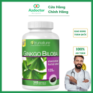 HÀNG CHÍNH HÃNG Ginko Biloba Bổ não của Mỹ 340 viên Trunature mẫu