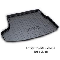 1Set Car Cargo rear trunk mat For Toyota Corolla E170 2014 2015 2016 2017 2018 Styling Boot Tray Anti-slip mat Accessories