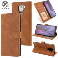 XICCI สำหรับ Xiaomi Redmi Note 9/Redmi 10X 4G,คลาสสิกเคสหนัง Anti-Fall และกันกระแทกเคสแบบพับปิดได้ป้องกันเคสใส่โทรศัพท์