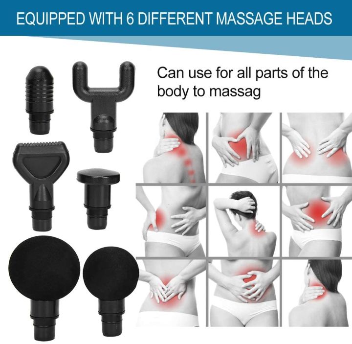 Fascial Muscle Massage Gun With 4 Massage 