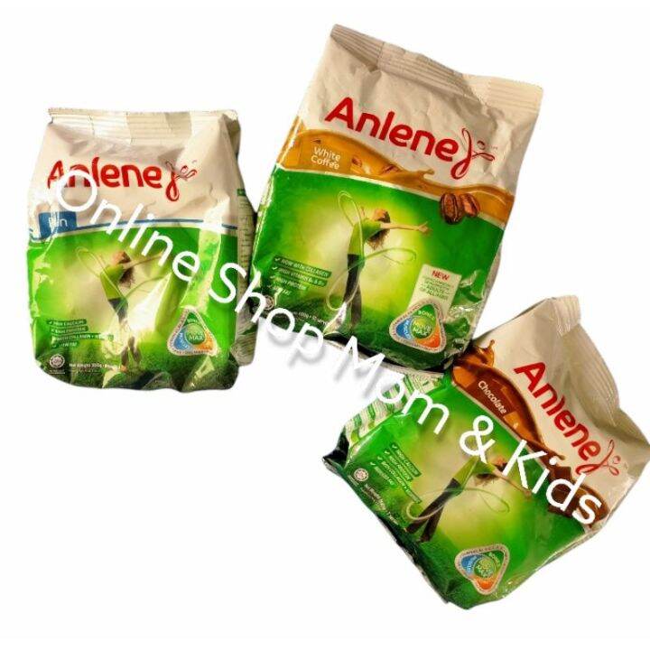 BEST SALE!! Anlene Choco /Plain/White Coffee Powder milk 300g Lazada PH